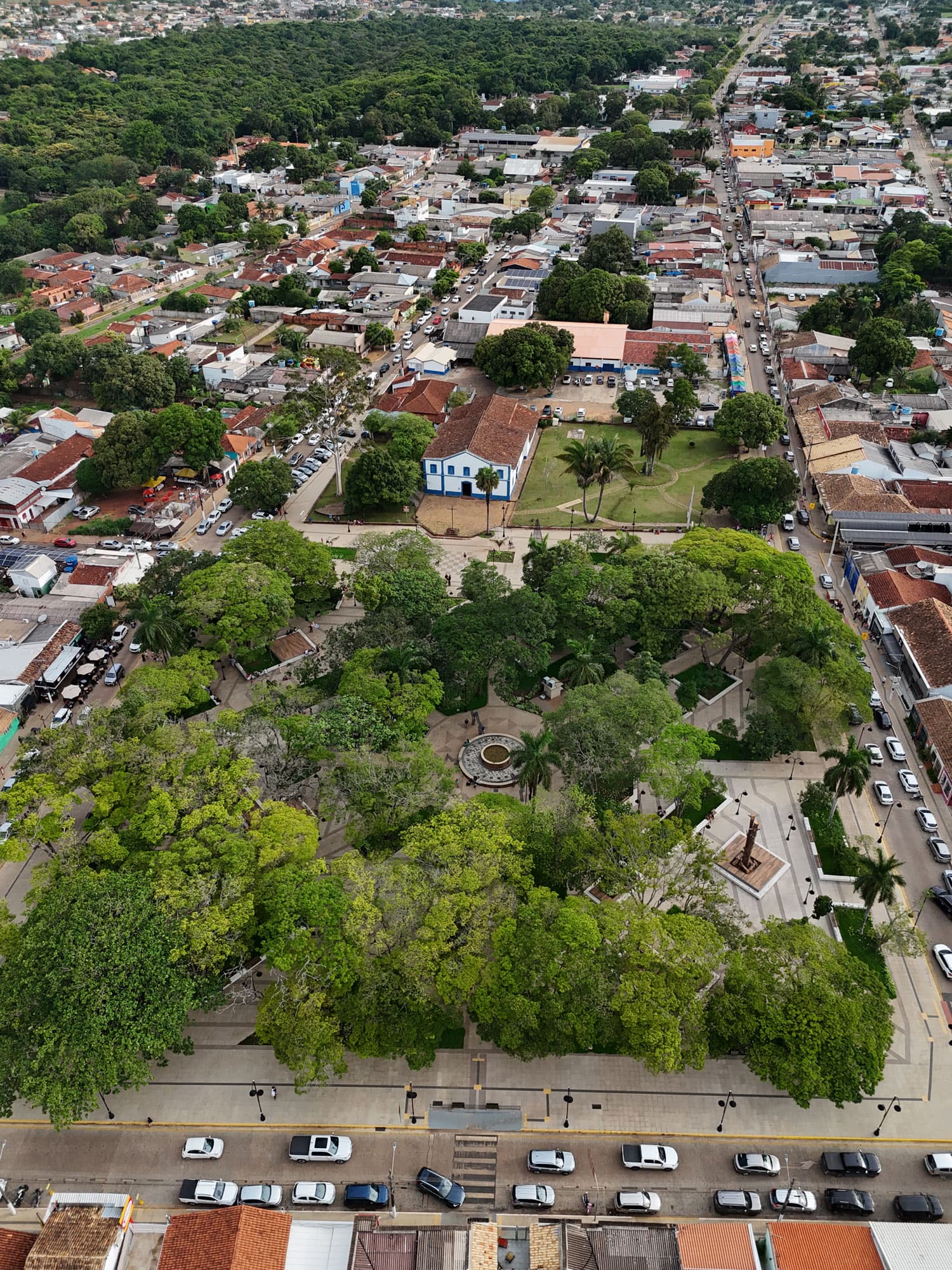 Praça do centro